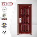 Entrada de aço porta KKD-307 de segurança residencial com CE